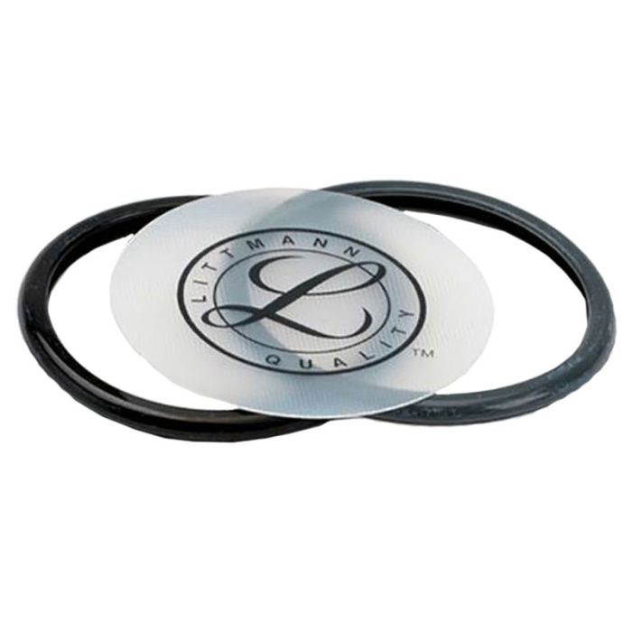 Komplet rezervnih delov za Littmann Classic II pediatrični; membrana s sivim in črnim okvirjem