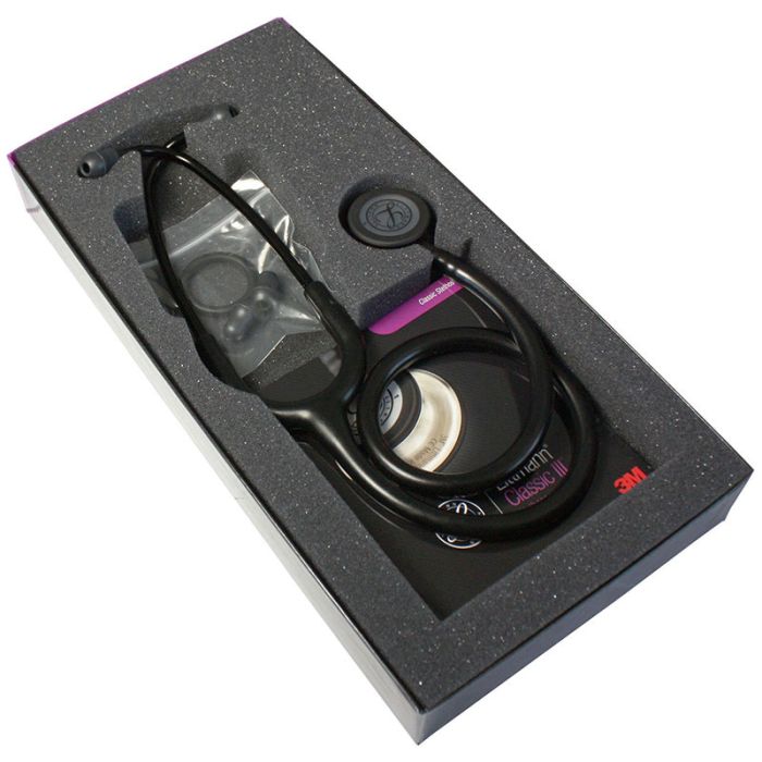 Littmann stetoskop Classic III - posebna serija - črn/dim