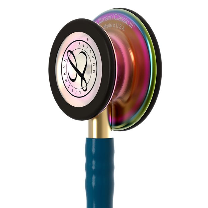 Stetoskop Littmann Classic III - posebna serija - karibsko modra/mavrična