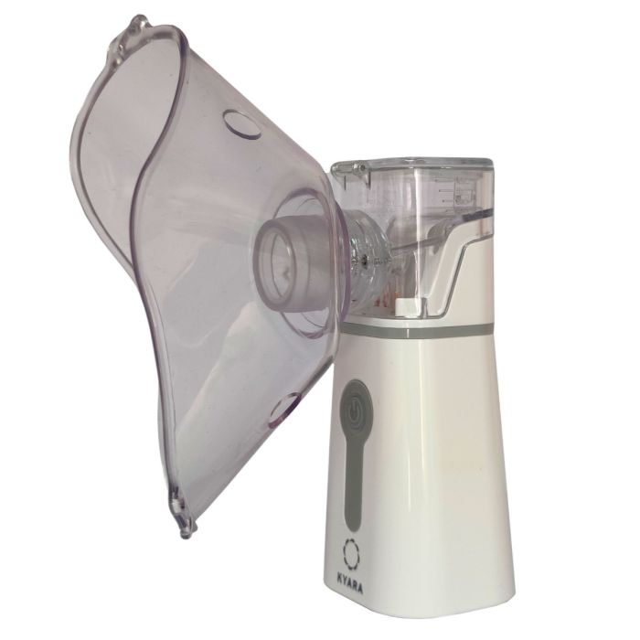 Tihi inhalator s polnilnimi baterijami