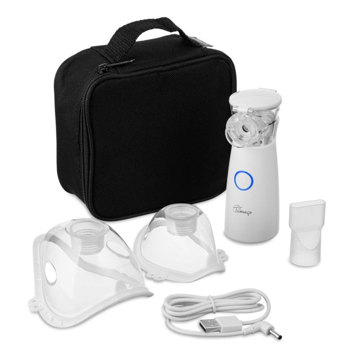 Neslišni inhalator na baterije za dojenčke, otroke in odrasle