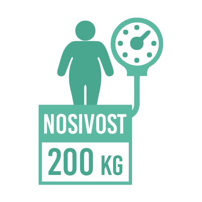 Nosilnost 200 kg