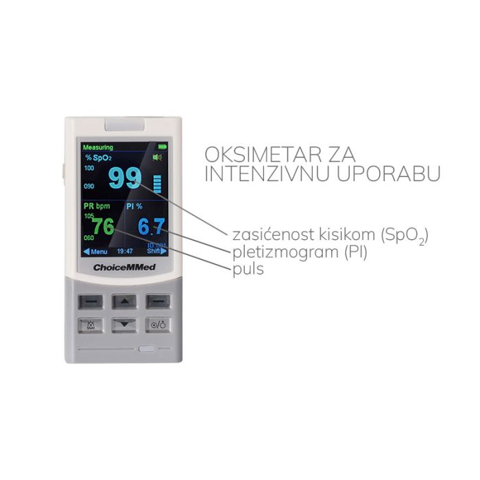 Oksimeter za intenzivno uporabo