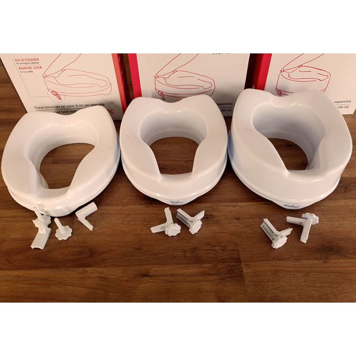 Toaletna povišanja višine 6, 10 ali 14 cm