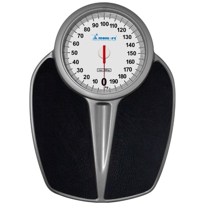 Osebna mehanska tehtnica z velikim številčnico in nosilnostjo 200 kg