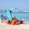 Plavajoči invalidski voziček za plažo in bazen