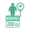 Nosilnost 200 kg