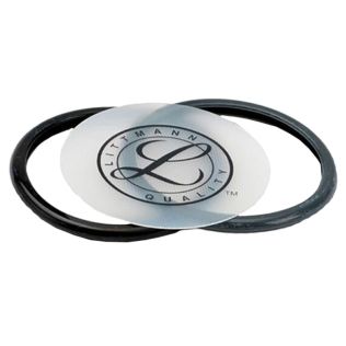 Komplet rezervnih delov za Littmann Classic II pediatrični; membrana s sivim in črnim okvirjem