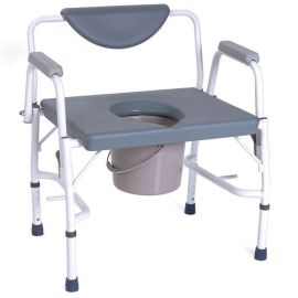 4-v-1 WC in tuš stol za debele oseb